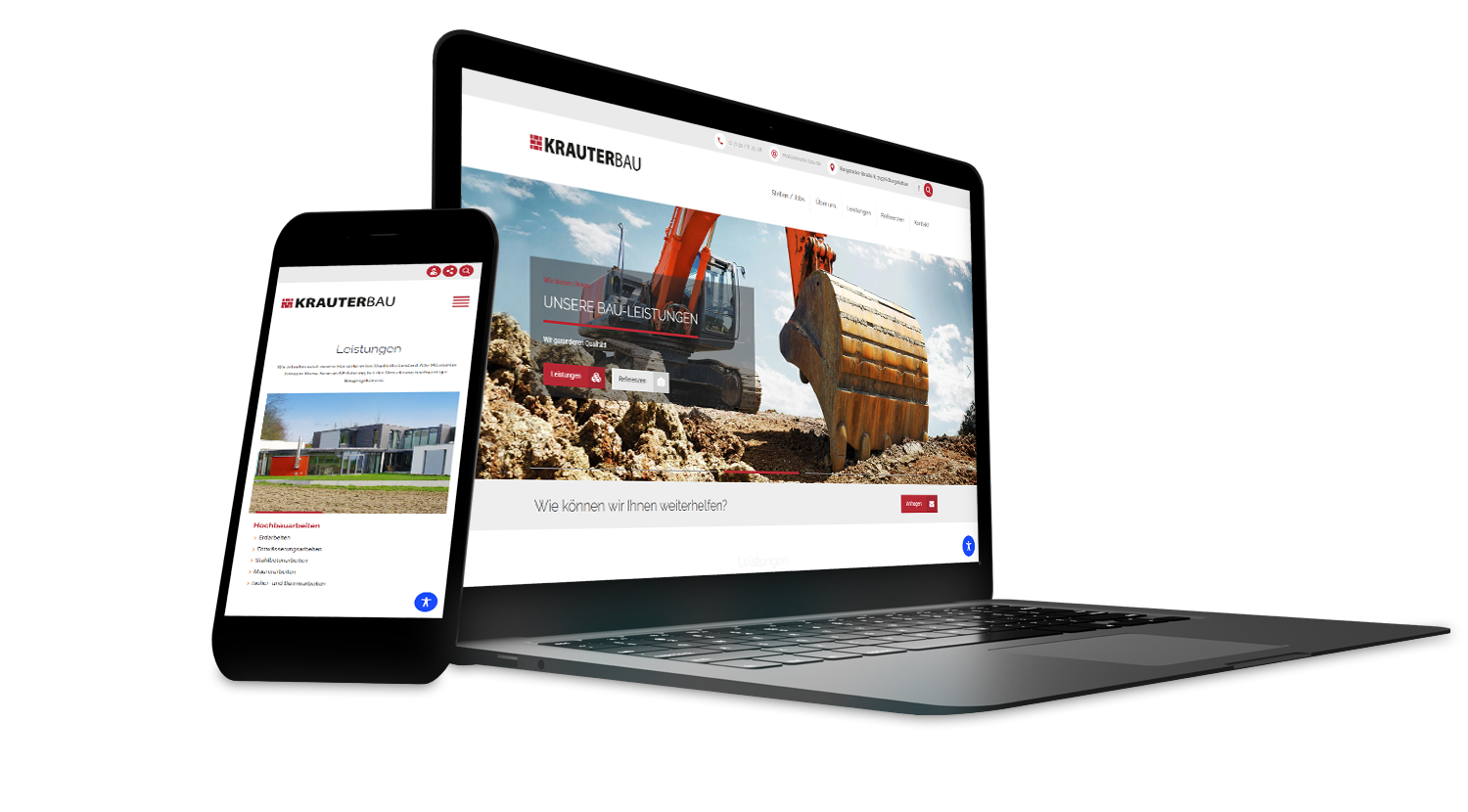 Handwerk | Bauunternehmen | Webdesign | Wenzel Werbeagentur