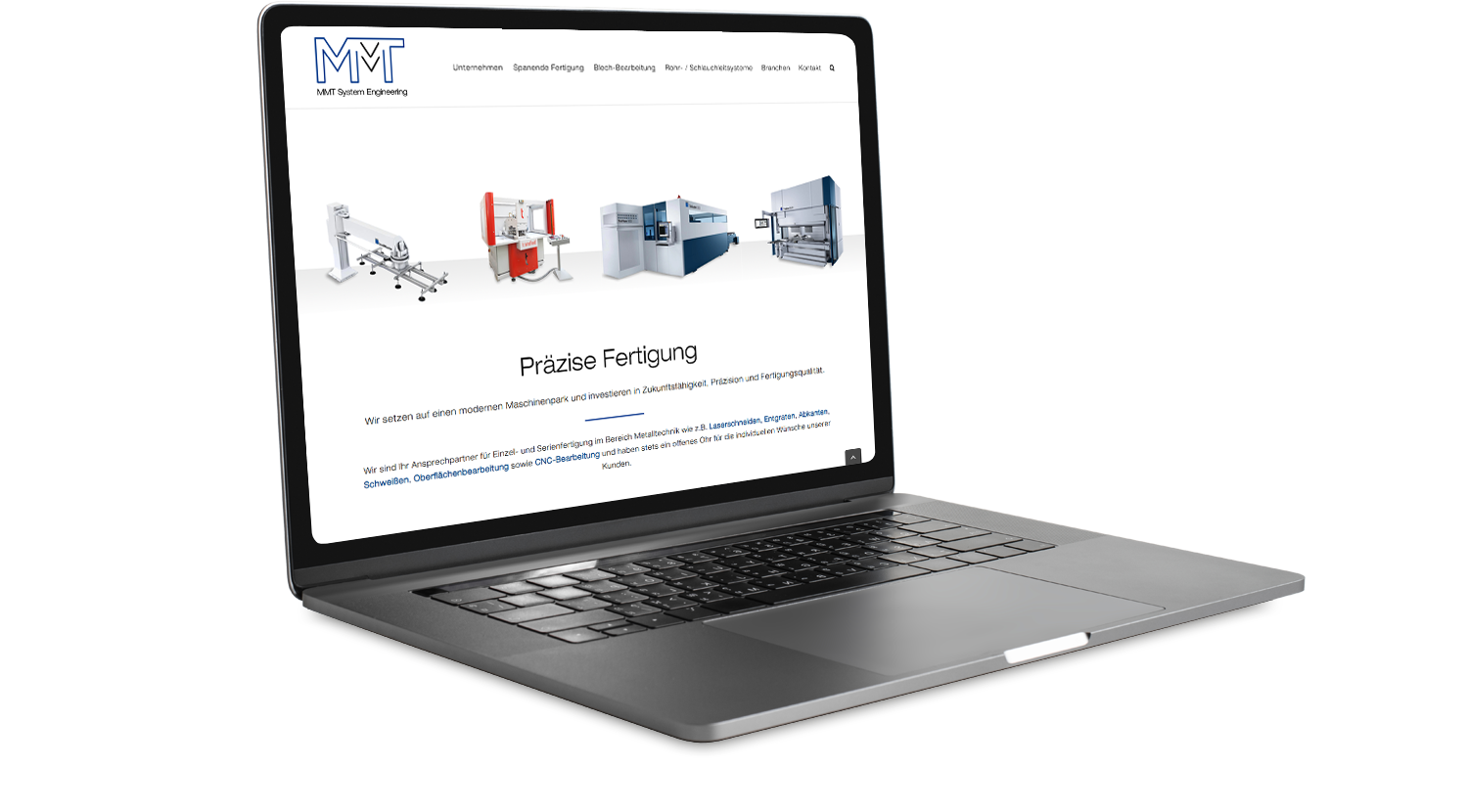 Industrie | Metallverarbeitung | Webdesign | Wenzel Werbeagentur