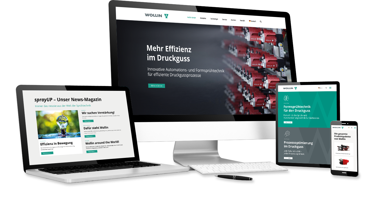 Industrie | Anlagenbau | Webdesign | Wenzel Werbeagentur